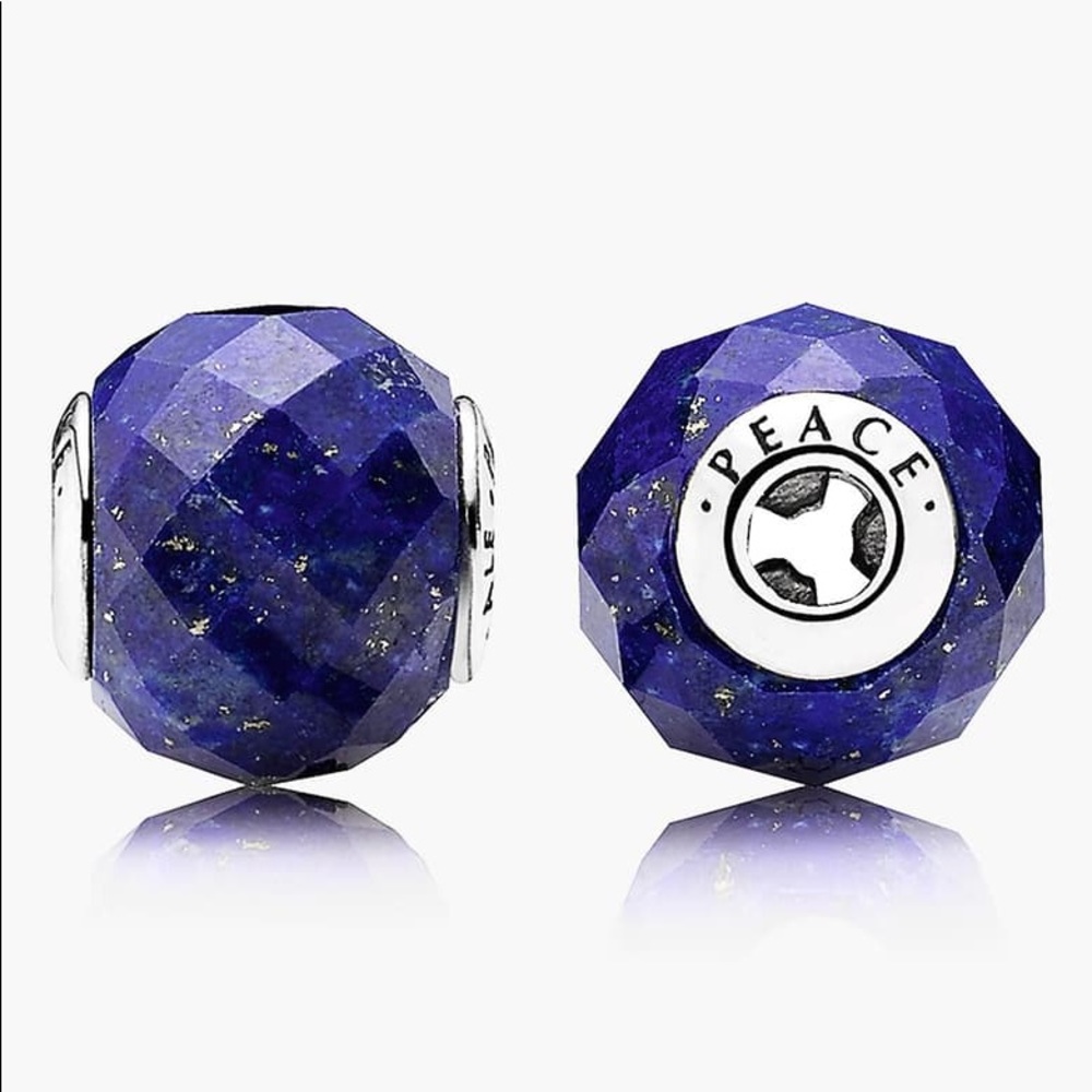 Pandora Essence Royal Blue ‘Peace’ Charm